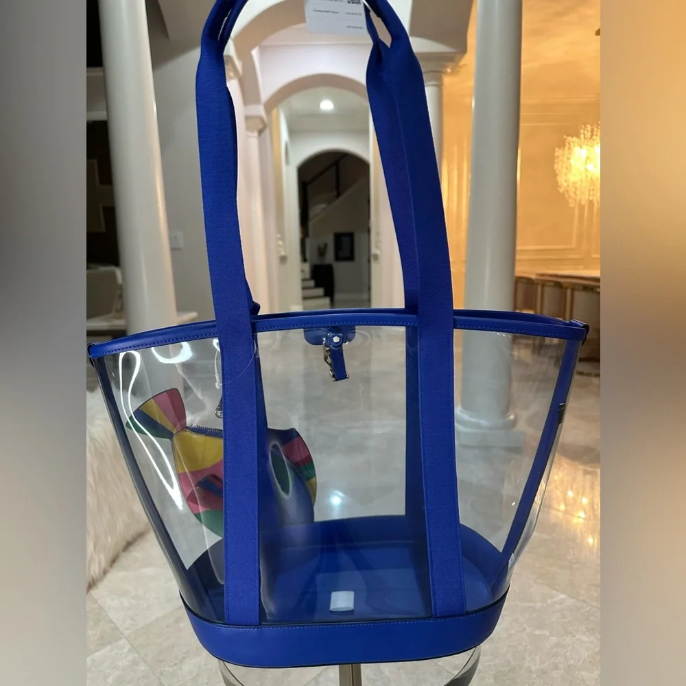 NWT Kate Spade What A Catch Top Handle Clear Fish Tote - Picture 7 of 10